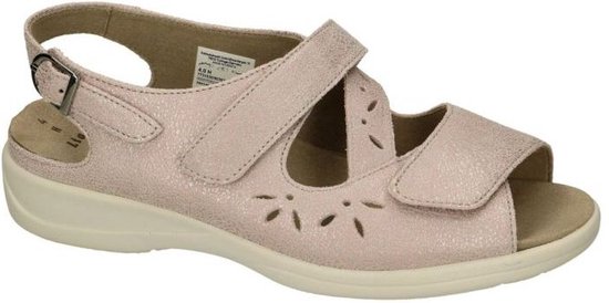 Solidus -Dames - nude / oud-roze - sandalen - maat 38.5