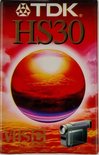 TDK HS30 VHSC Cassette