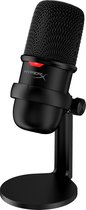 HyperX SoloCast – USB Gaming Microfoon voor Streamen – Hi-Res Geluidskwaliteit – Tap-to-Mute – Geschikt voor TeamSpeak & Discord - PC, PS4, PS5, Mac.