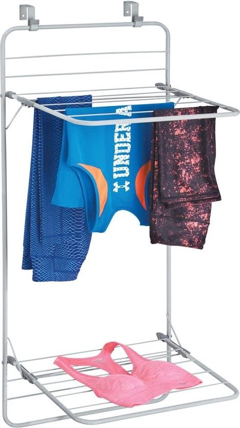 Droogrek voor deurbevestiging - Voor het ophangen van natte kleding