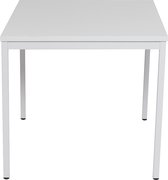 Furni24 Multifunctionele tafel 80 x 80 cm grijs