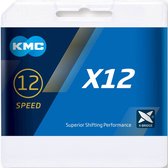 KMC X12 Fietsketting - Black Tech (126 links)