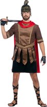 Wilbers - Costume Guerrier (Antiquité) - Ronnie Roman Emporer Guard Luxe - Homme - rouge, marron - Medium - Vêtement Déguisements - Déguisements
