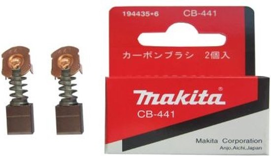 Lot de 4 brosses à charbon moteur compatibles CB441 CB-441 CB-432 Lot de 4 brosses à charbon moteur compatibles CB441 CB-441 CB-432