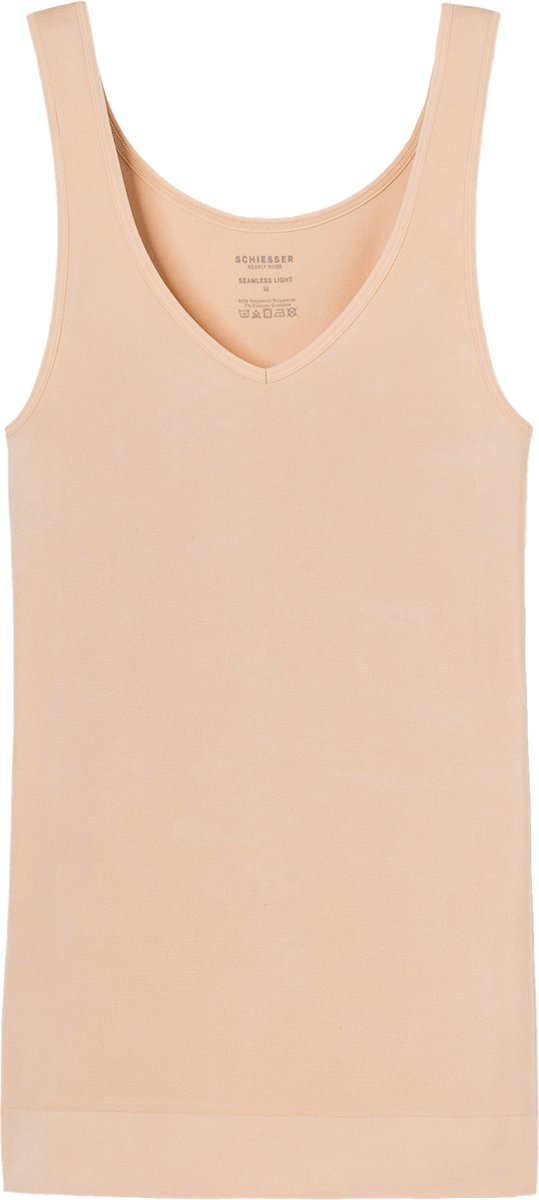 SCHIESSER Seamless Light dames tank top, naadloos hemd, beige