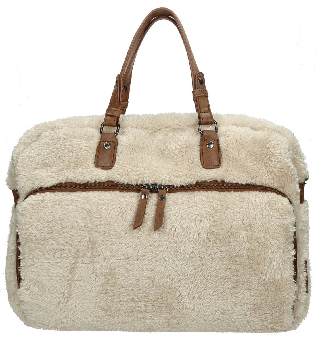 Enrico Benetti Teddy Luiertas / mombag / schoudertas 66655 - Off white – foto 8