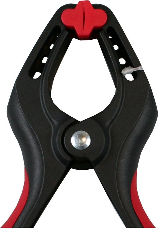 Benson Zeilklemmen/veerklemmen - 10x - kunststof - 15 cm - profi lijmklemmen met rubber heft van Benson — afbeelding 2