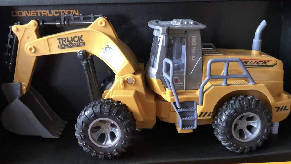 JMKA graafmachine speelgoed- graafmachine- tractor speelgoed- tractor- bulldozer speelgoed — afbeelding 6