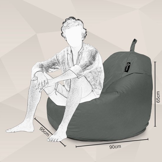 Casacomfy - Poire XXL - Anthracite