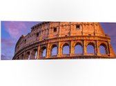 PVC Schuimplaat- Colosseum - Rome - Stad - Gebouw - 120x40 cm Foto op PVC Schuimplaat