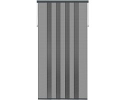 Livn Lamellen Hordeur Plus 120x261 - Hoogte en breedte inkortbaar - Voor een maximale deuropening van 110 x 255 cm - Montage op het kozijn