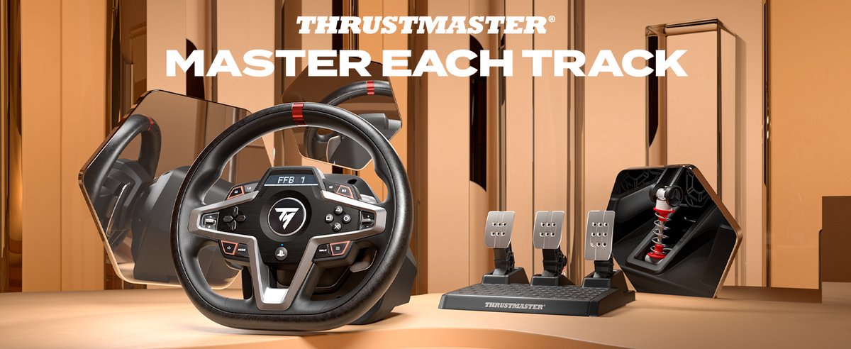 Volant de course Thrustmaster T248 - PS4, PS5 & PC + Playseat