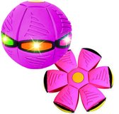 Vliegende ufo bal - LED - Roze - Huisdier speelgoed - Creatieve decompressie bal - Binnen en buiten gebruik