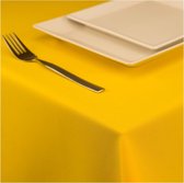 tafelkleed, tafelloper, tafelkleed, tafeldecoratie., geel, 120 x 160 cm