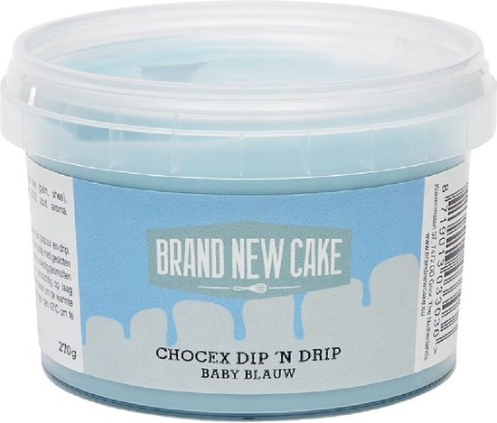 BrandNewCake Chocex Dip 'n Drip Bébé Blauw 270g