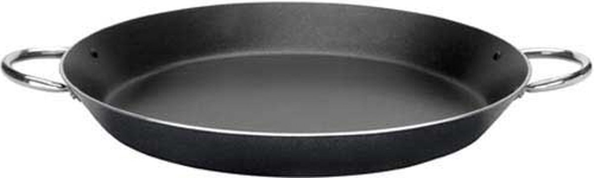Ibili Nero 50 Cm Paellapan Zilver