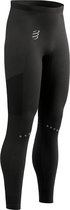 Compressport | Winter Running Legging | Lange Tight | Heren | Black | XL -