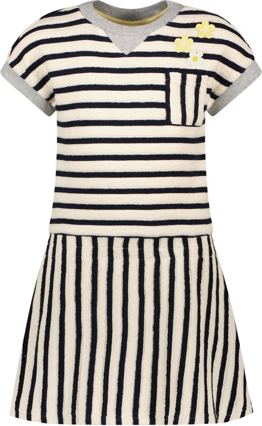 Meisjes jurk - Navy blauw