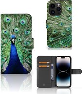 Wallet Book Case iPhone 15 Pro GSM Hoesje Pauw