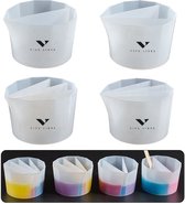 Pouring Split Cups Voor Acrylverf Gieten - Acryl Gieten - Verf Gieten