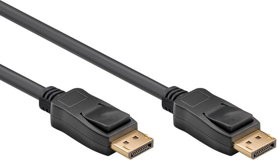 DisplayPort kabel - DP1.2 (4K 60Hz) - CCS aders / zwart - 2 meter