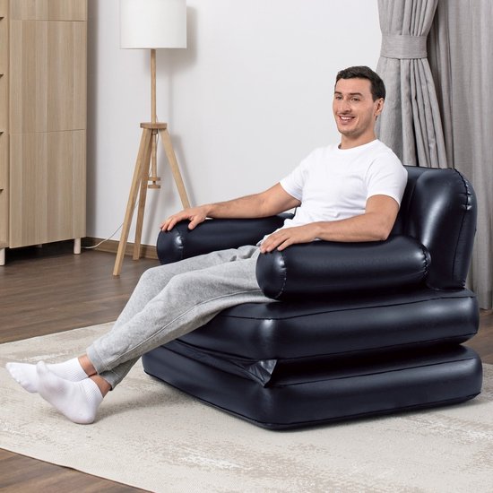 Bestway - Chaise Gonflable - Chaise Longue Gonflable Multi-Max 4-en-1 | bol