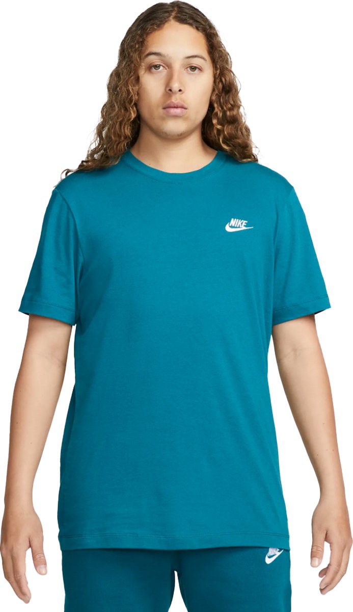 Nike Sportswear Club Shirt Heren Blauw