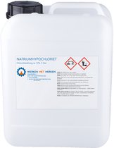 Chloorbleekloog - Jerrycan, 5 liter - Natriumhypochloriet