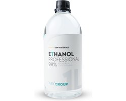 Professional BioEthanol 98% 1L | Bio-ethanol 1L | Bio Ethanol 1L | Gedenatureerde Ethyl Alcohol | Biobrandstof