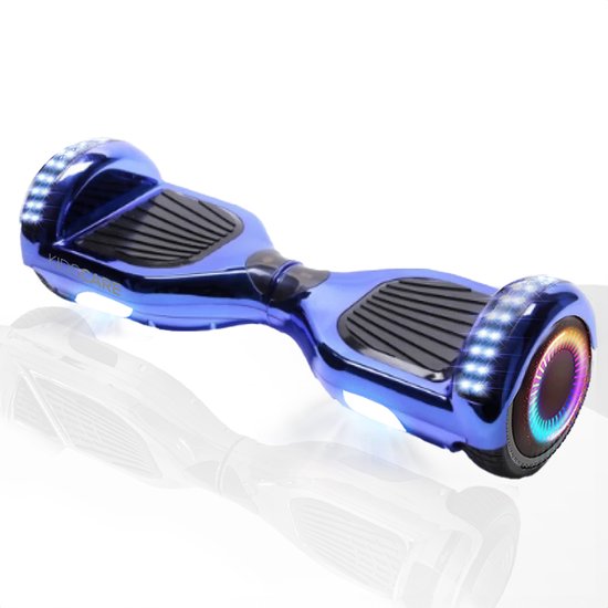 Kidscare Hoverboard Z1 Neon Blue PRO Verlengde Afstand 6.5