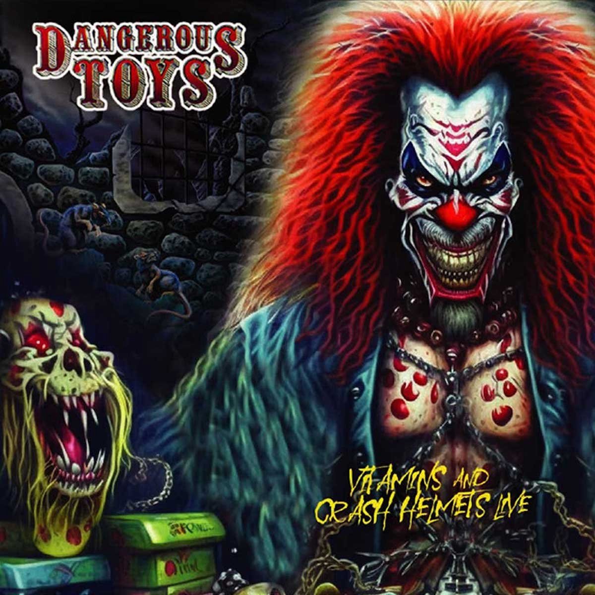 Dangerous Toys - Vitamins & Crash Helmet Live (2 LP) (Coloured Vinyl) (Limited Edition)