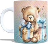 Koffie beker - thee mok lief beer - verjaardag geschenk