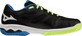 Mizuno Tennisschoen Padelschoen Wave Exceed Tour 5 CC Heren Zwart Blauw Geel