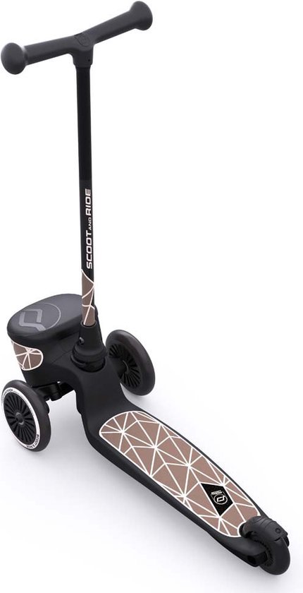 Scoot and Ride Brown Lines Highwaykick 2 Step SR-96526