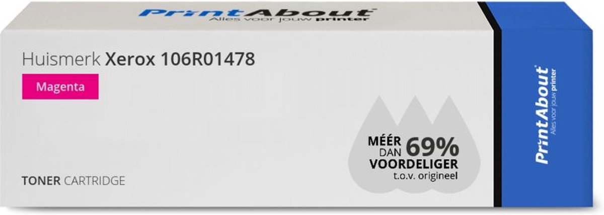 PrintAbout - Alternatief voor de Xerox 106R01478 / magenta