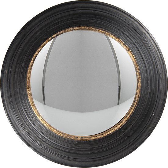 DUHOME Gestoffeerde kruk ronde Ottomaanse uitstekend design gouden metalen ring 9123, kleur: zwart, materiaal: fluweel DUHOME Gestoffeerde kruk ronde Ottomaanse uitstekend design gouden metalen ring 9123, kleur: zwart, materiaal: fluweel