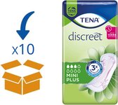 TENA Discreet Mini Plus verbanden- 10 x 20 stuks (TENA Lady)