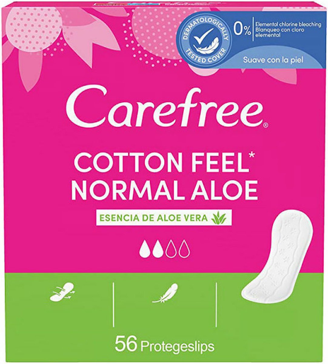 Inlegkruisje Carefree Carefree Normal Aloe