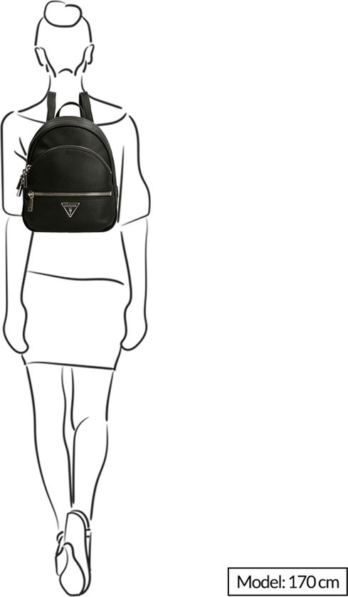 GUESS Sac à dos de loisirs Manhattan II Backpack Black Noir