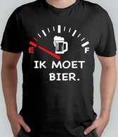 IK MOET BIER - T Shirt - BeerLover - Gift - Cadeau - CraftBeer - BeerMe - BeerLife - HoppyHour - Bierliefhebber - AmbachtelijkBier - BierMij - BierLeven