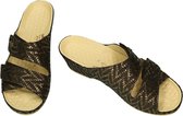 Vital -Dames - brons - slippers & muiltjes - maat 39