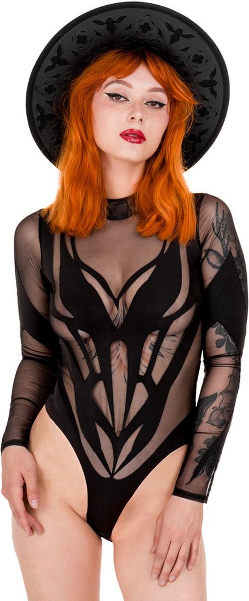 Restyle - Phoenix Bodysuit - XL - Zwart