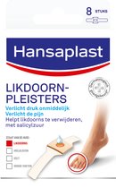 Hansaplast Likdoornpleisters Pleisters - 8 Stuks - Likdoorn Verwijderaar - Eksteroog Pleister