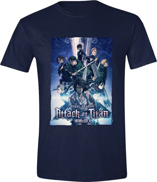 Attack On Titan - Season Poster T-Shirt - XXL