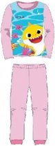 Baby Shark pyjama - roze - Pinkfong Baby Shark pyama- maat 110