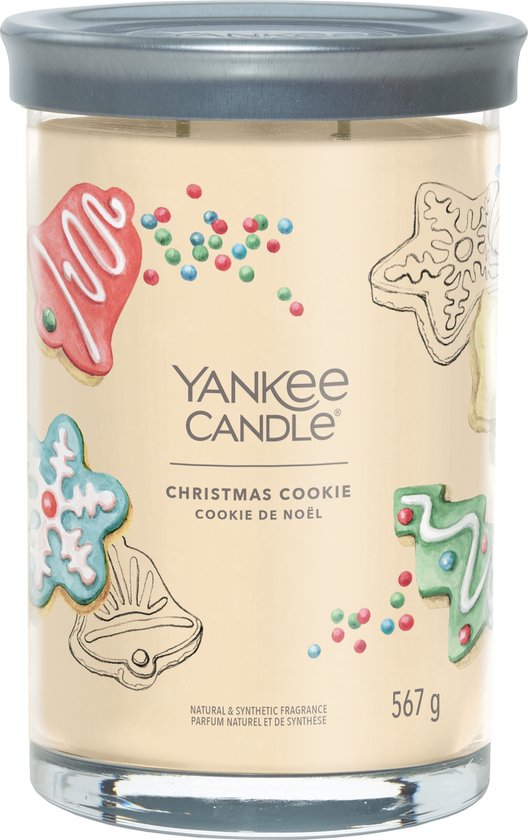Grand gobelet à biscuits de Noël Signature Yankee Candle