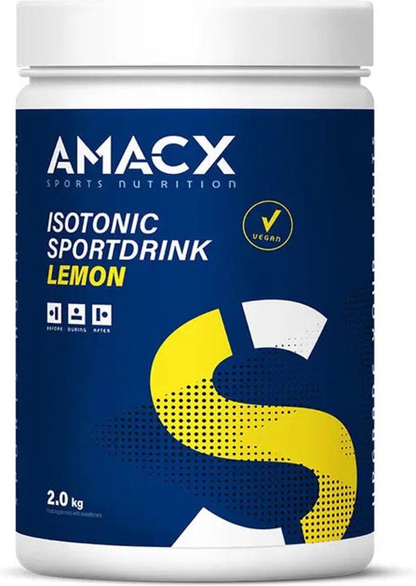 Amacx Isotonic Sportdrink - Isotone Sportdrank - Lemon - 2kg
