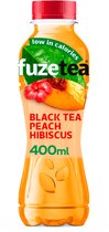 Fuze Tea | Black Tea | Peach Hibiscus | Pet | 12 x 40 cl