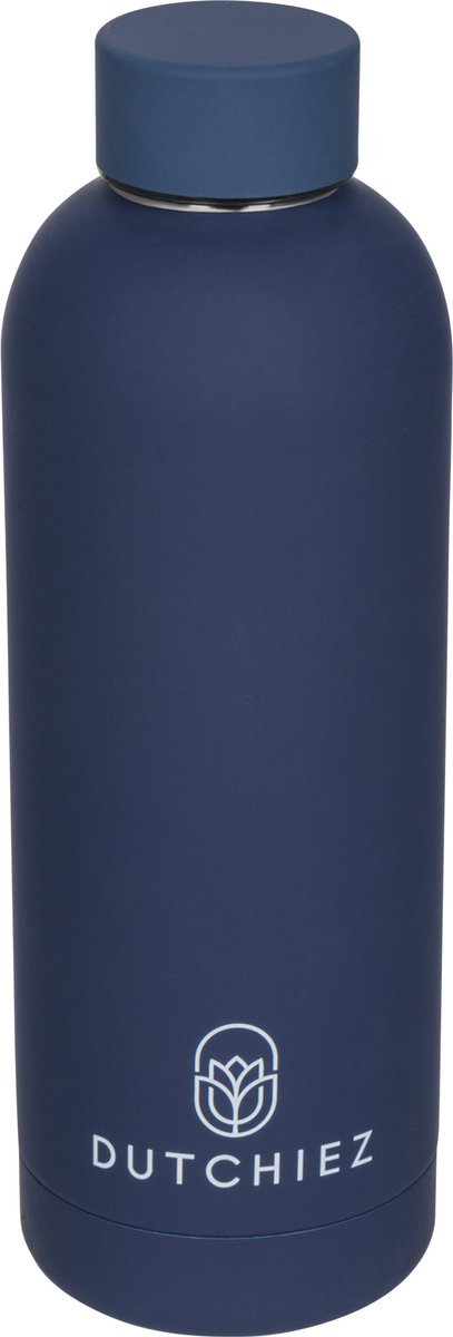 Dutchiez- Drinkfles- Thermosfles- RVS - 500 ml- Navy Blue