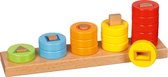 Goki Learn to count with wooden rings 30 x 6